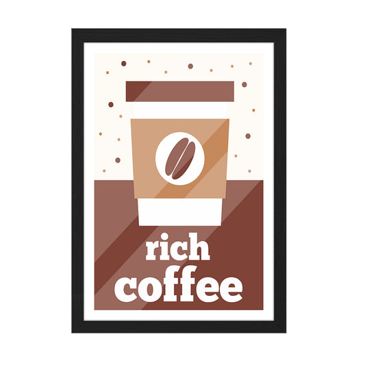 Rich Coffee Wall Frame