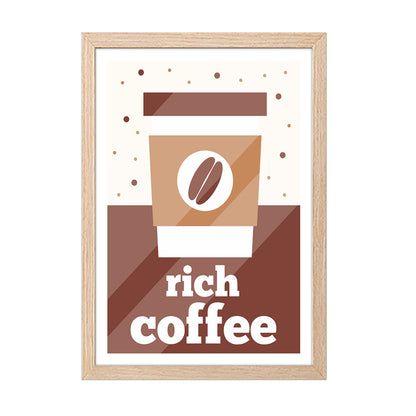 Rich Coffee Wall Frame