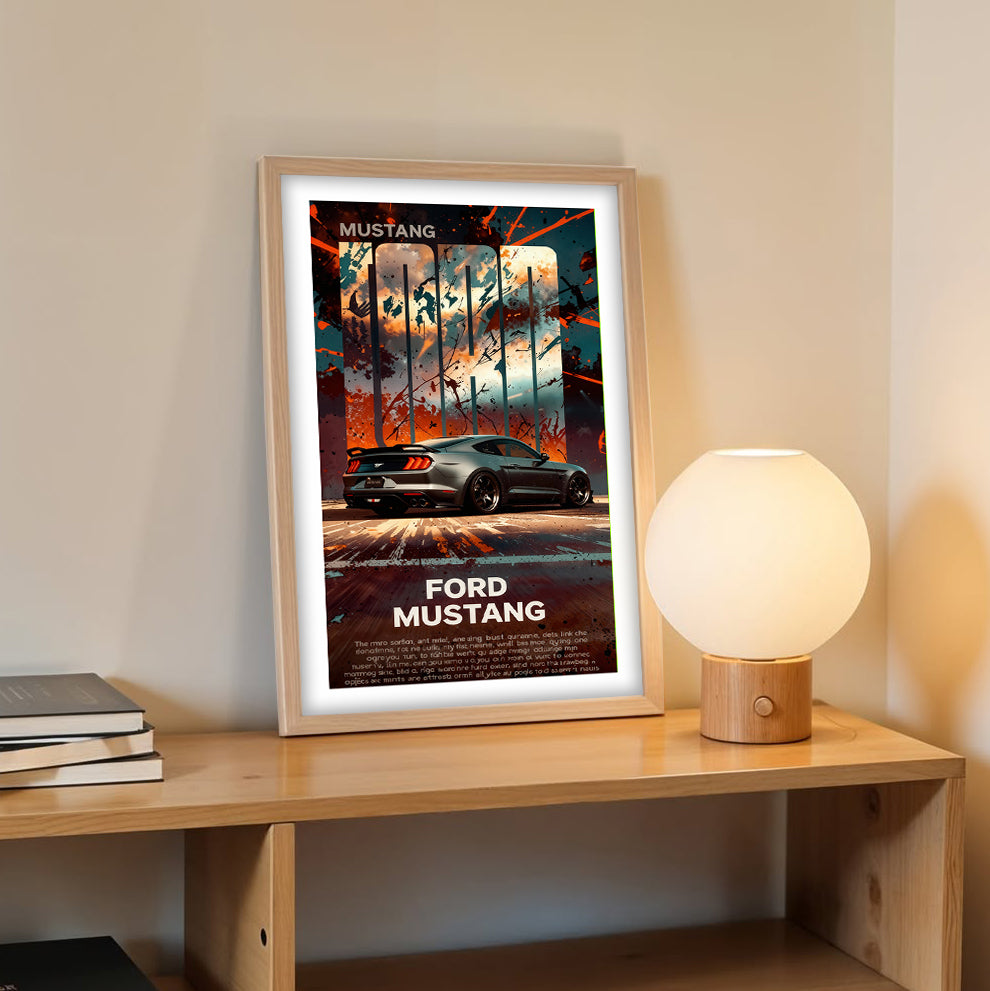 Mustang Fury Wall Frame