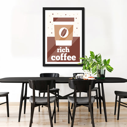 Rich Coffee Wall Frame