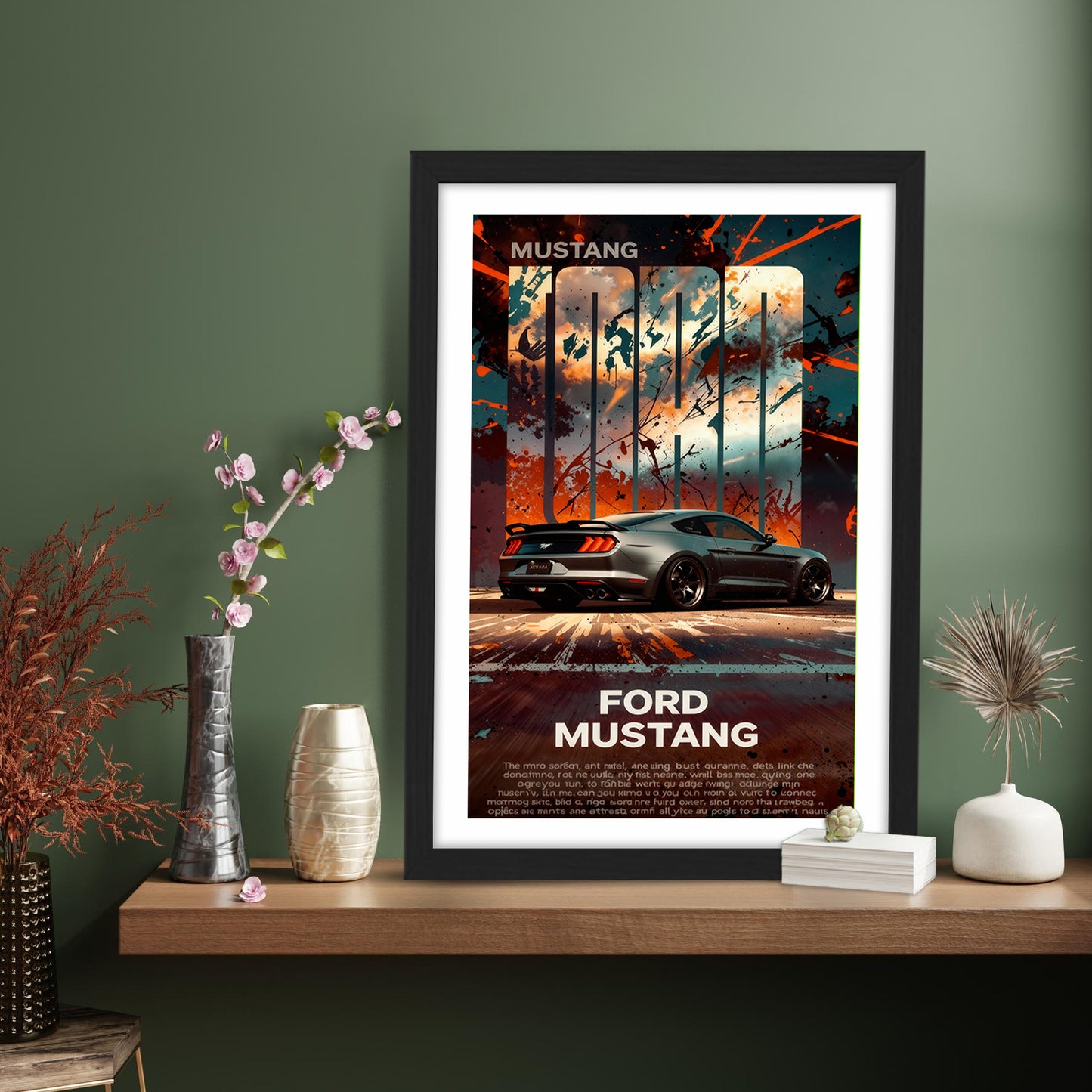 Mustang Fury Wall Frame