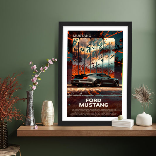 Mustang Fury Wall Frame