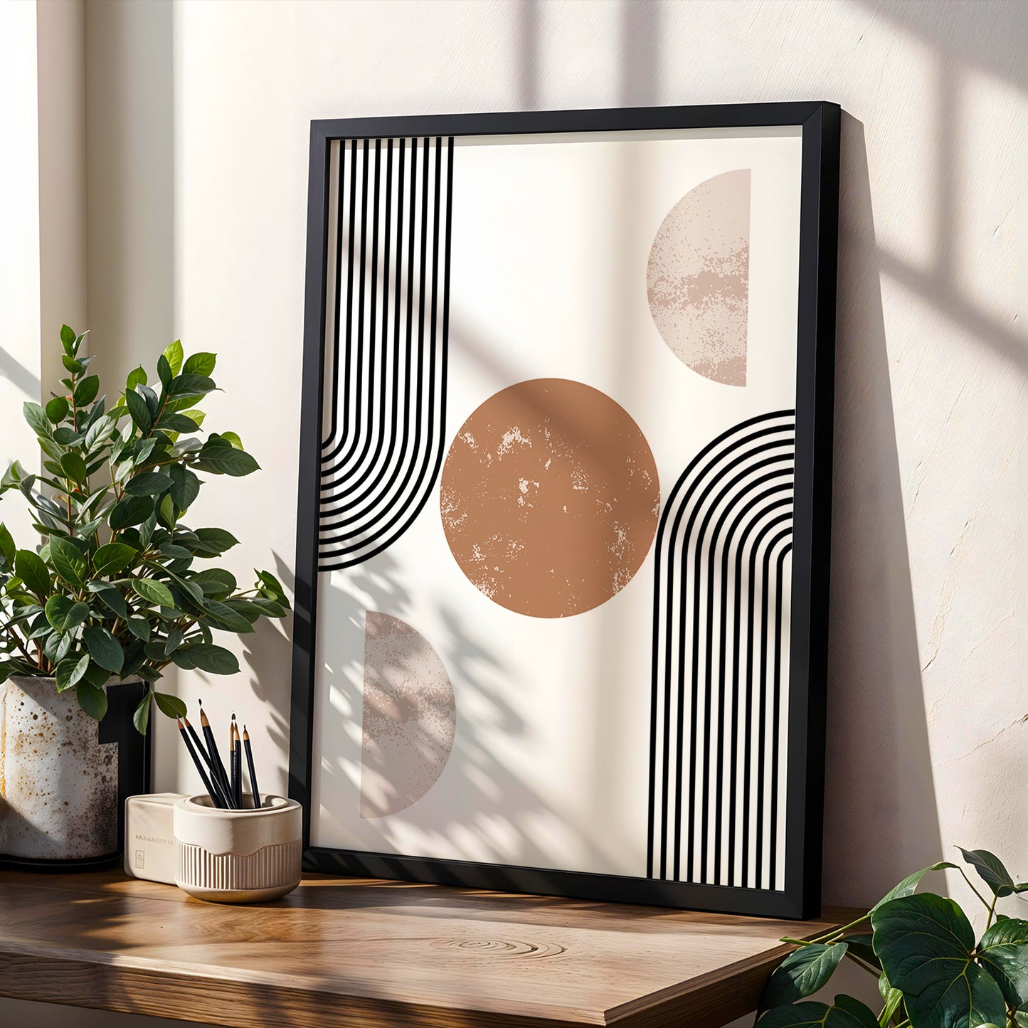 Modern Geometric Abstract Print