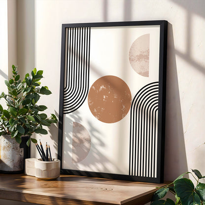 Modern Geometric Abstract Print