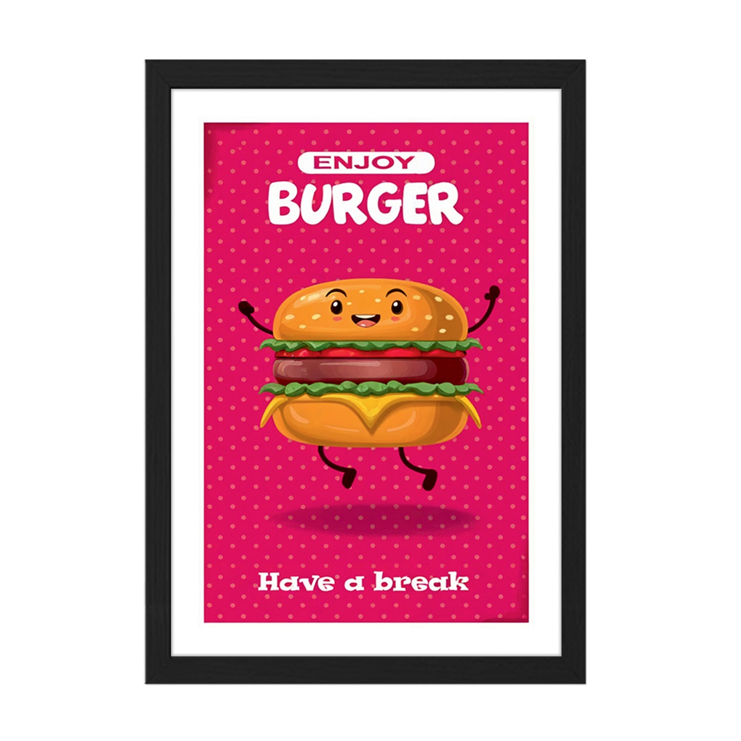 Burger Joy Wall Frame