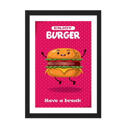 Burger Joy Wall Frame