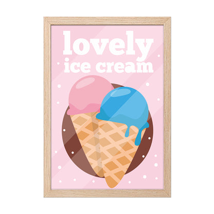 Ice Cream Bliss Wall Frame