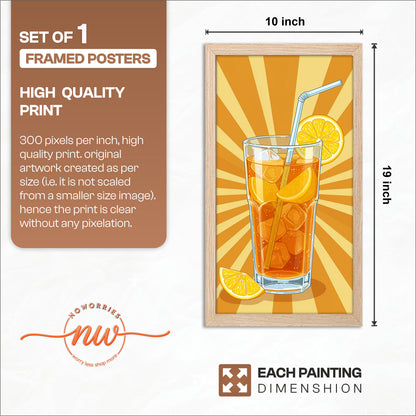 Citrus Cooler Wall Frame