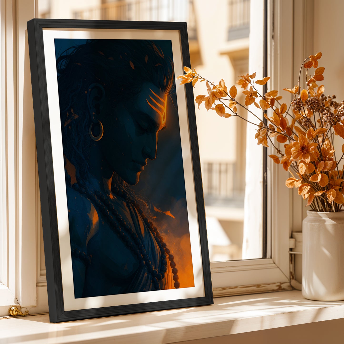 Mahadev Portrait Wall Frame
