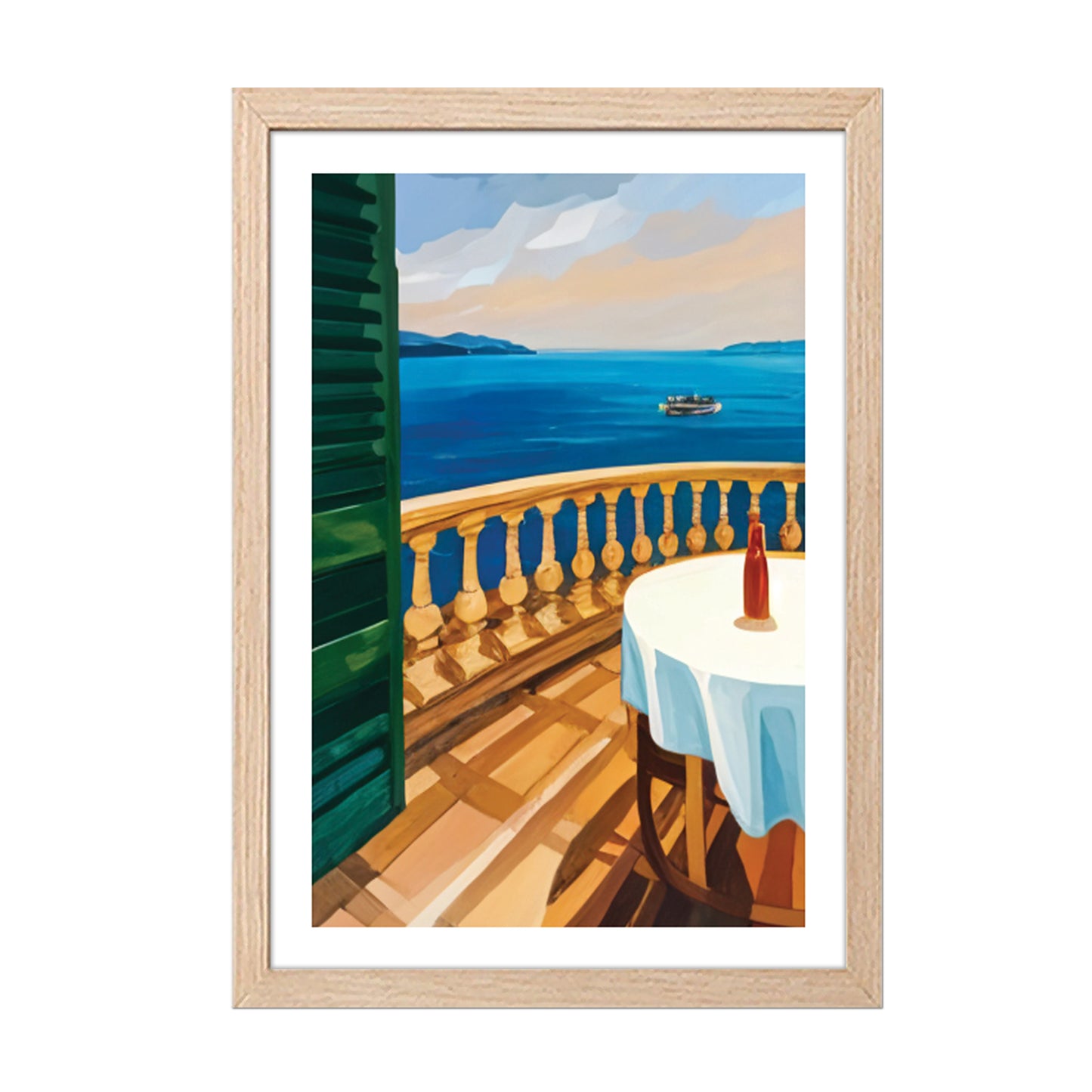 Ocean View Wall Frame