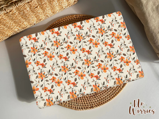 Peach Blossom Pattern Laptop Skin