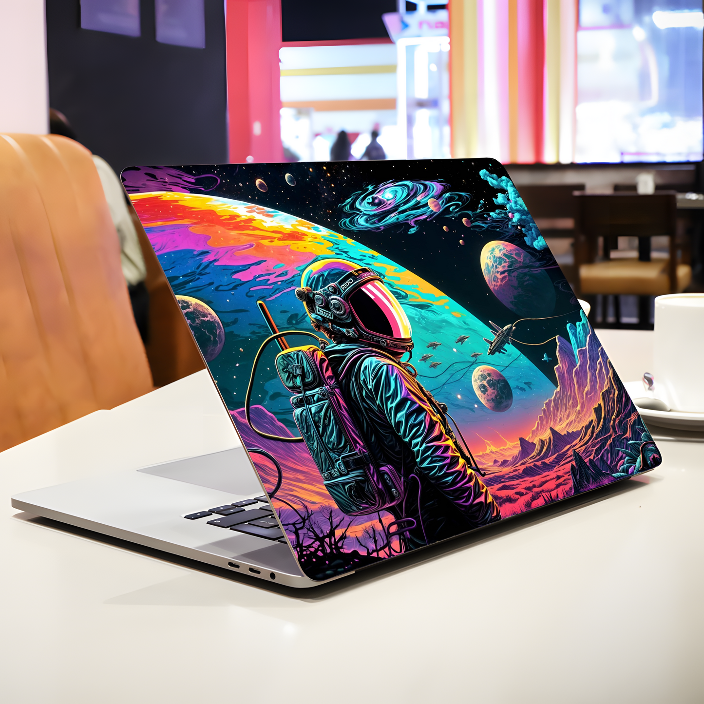 Cosmic Astronaut Laptop Skin