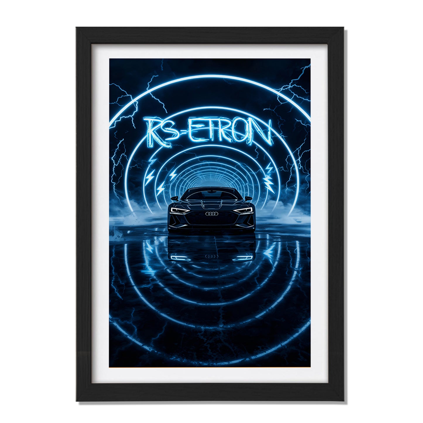 Audi RS e-tron Electric Pulse Wall Frame