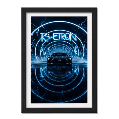 Audi RS e-tron Electric Pulse Wall Frame