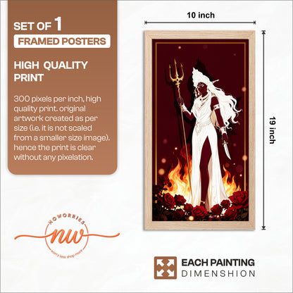 Divine Kali Wall Frame