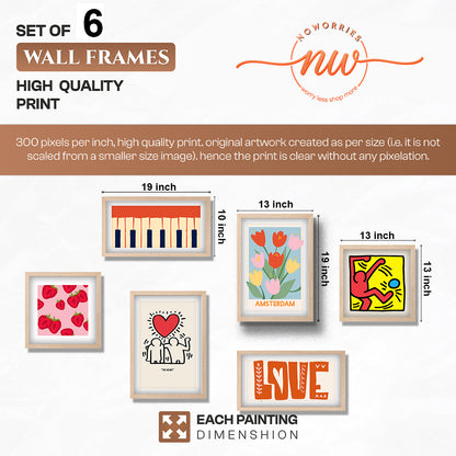 Minimalist Gallery Wall Set of 6