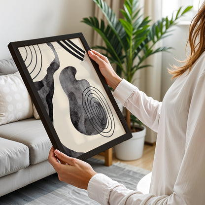 Contour Abstract Wall Frame