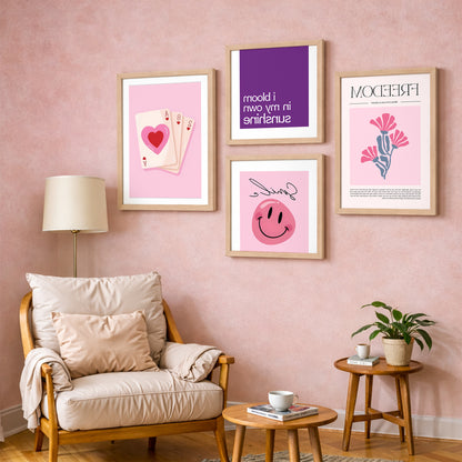 Blush Bliss Collection Set of 4