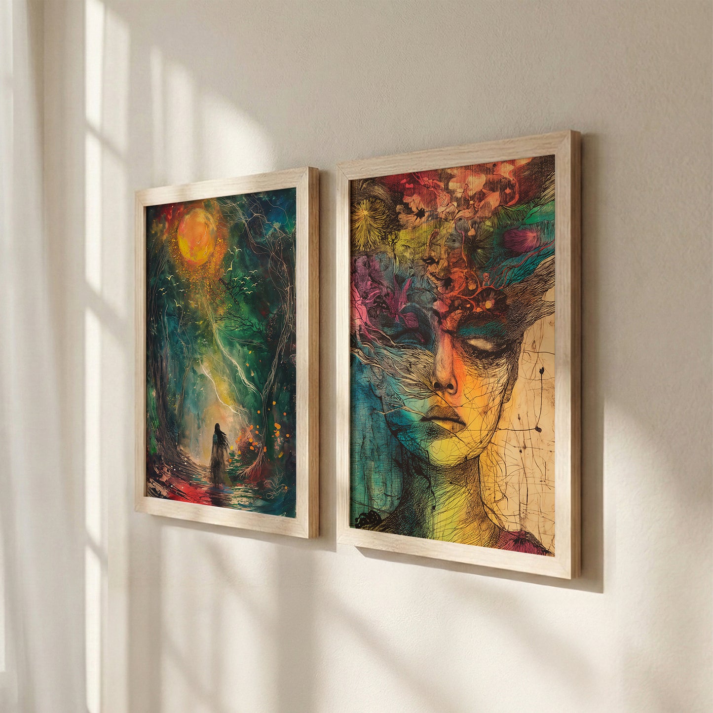 Dreamscape Portrait Wall Art Set