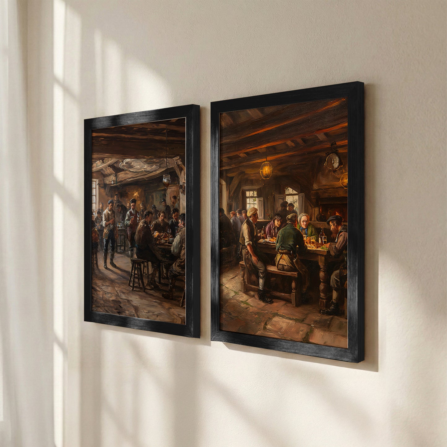 Rustic Tavern Art Set