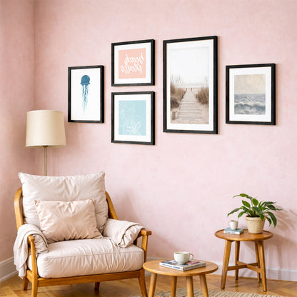 Beach Vibes Wall Set of 5