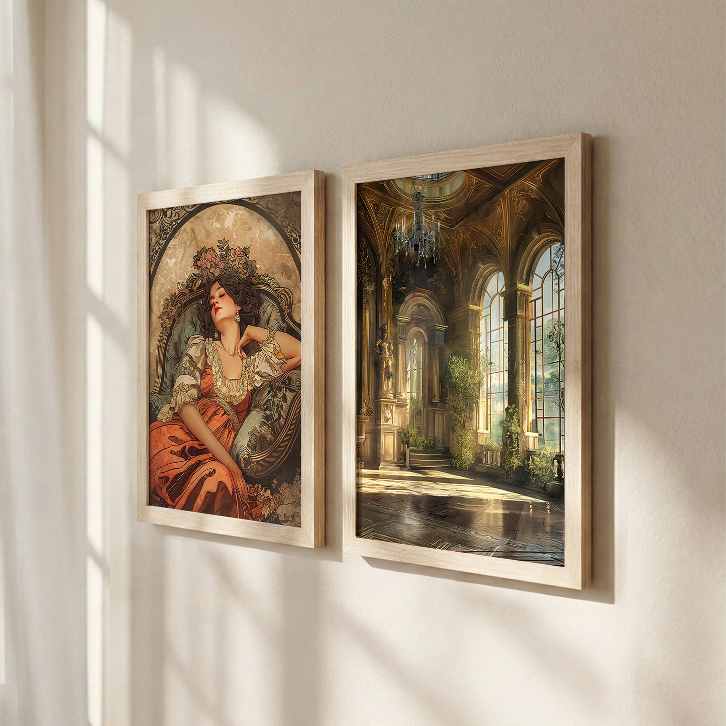 Vintage Elegance Poster Set