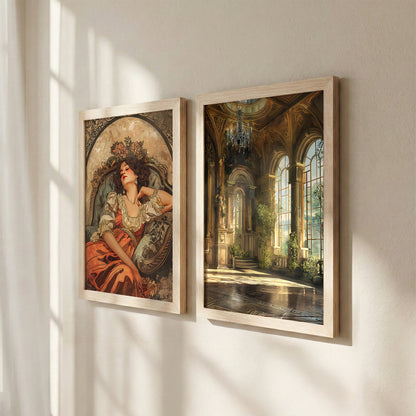 Vintage Elegance Poster Set