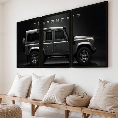 Defender Wall Frame Set of 3
