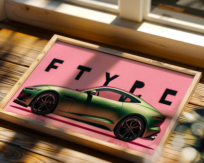 Jaguar F-Type Performance Wall Frame