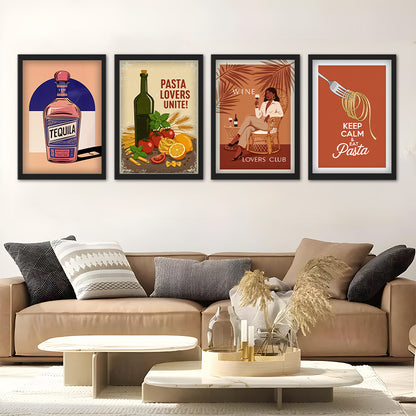 Gourmet Wall Art Set Wall Frame
