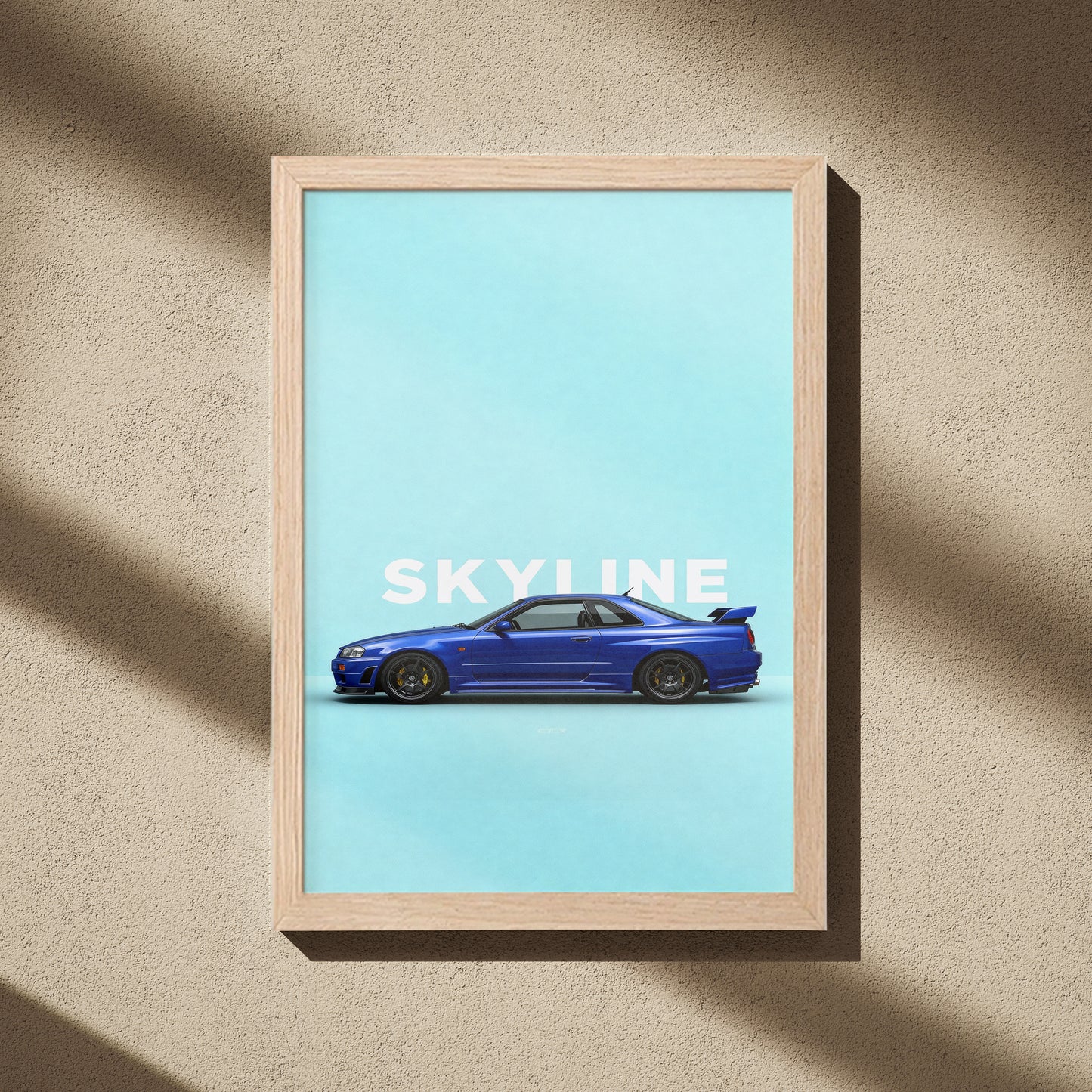 Blue Skyline Wall Art