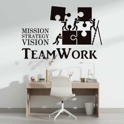 Teamwork Vision Wall Sticker