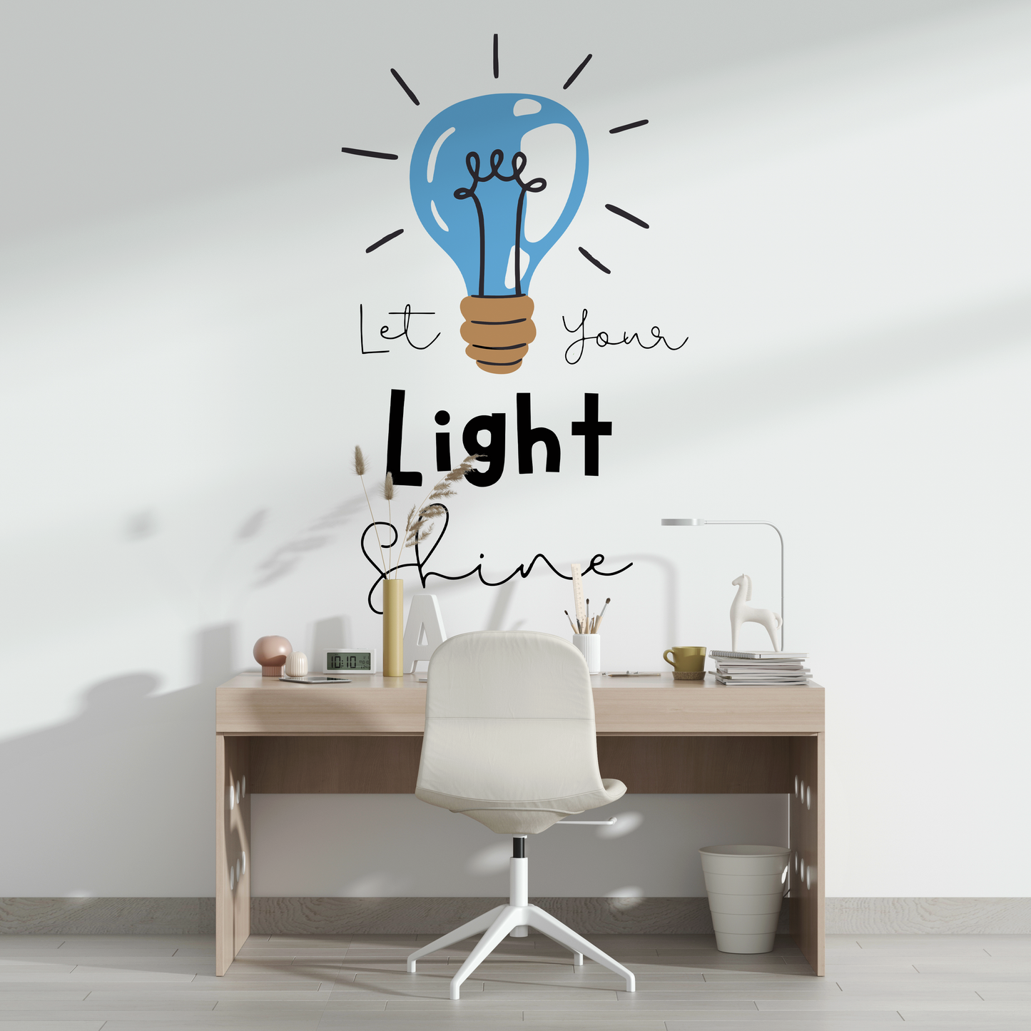 Light Shine Motivational Wall Sticker