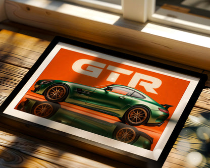Mercedes-AMG GT R Wall Frame