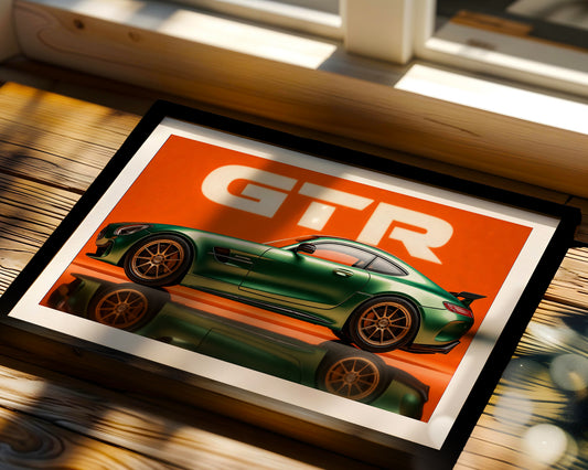 Mercedes-AMG GT R Wall Frame