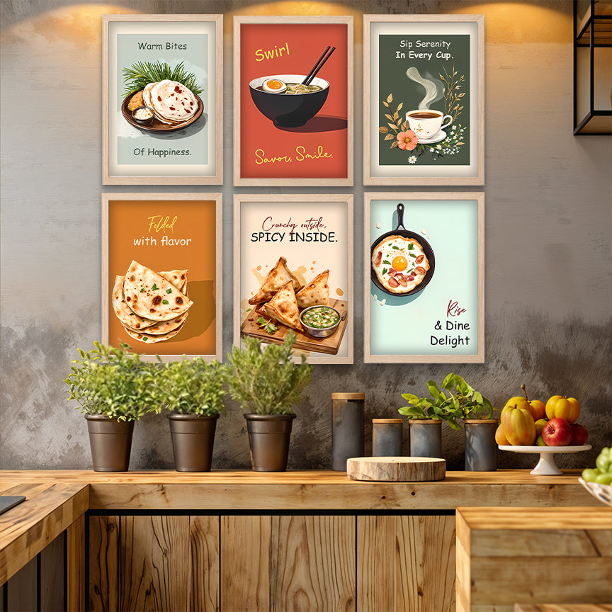 Indian Kitchen Art Set