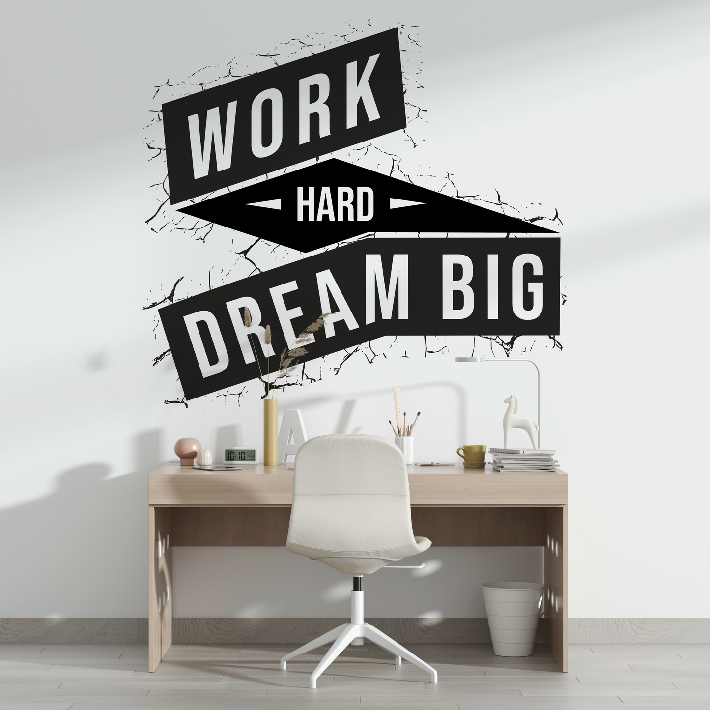 Work Hard Dream Big Wall Sticker