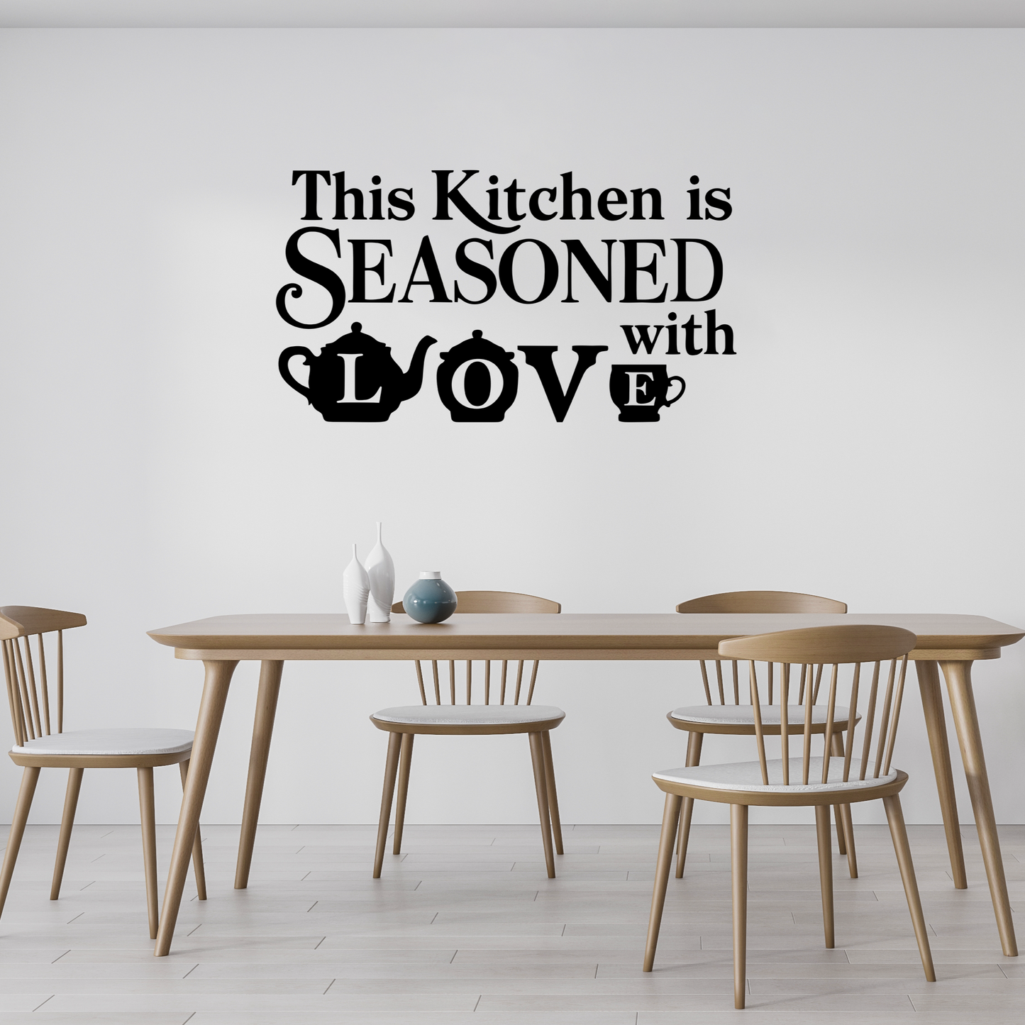 Kitchen Love Quote Wall Sticker