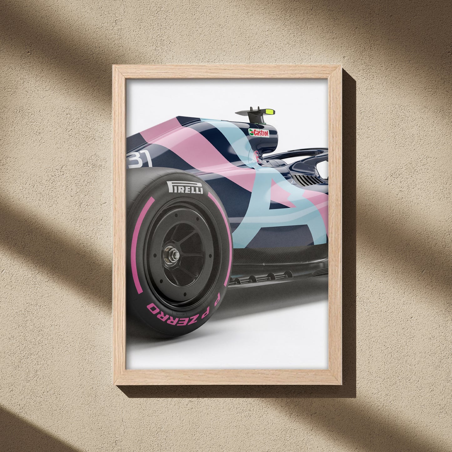 Alpine Formula One Wall Art