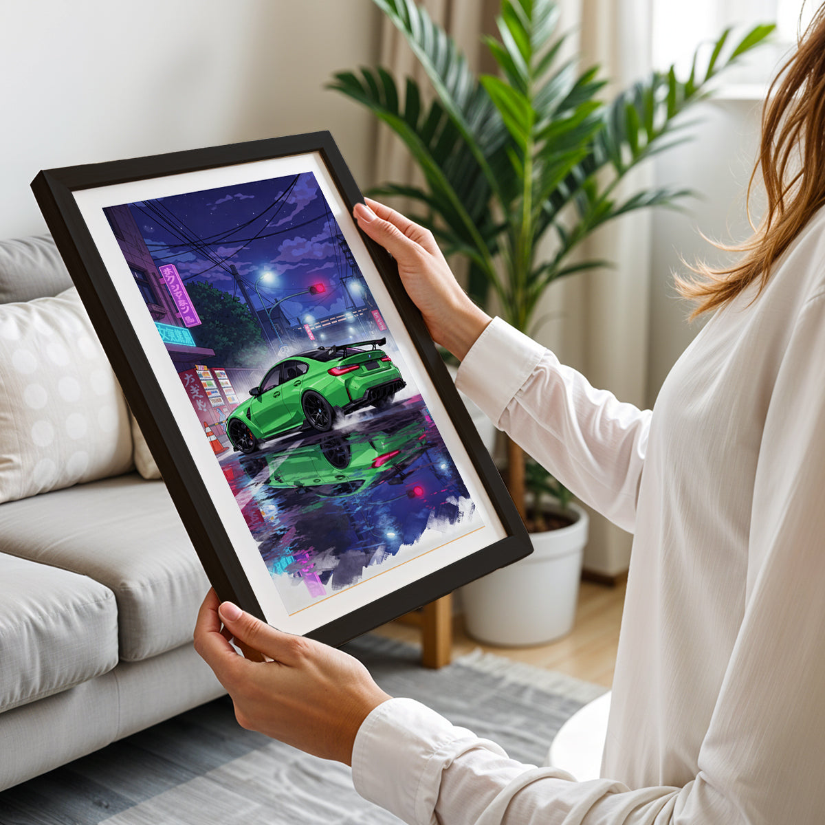 Urban Speed Car Wall Art