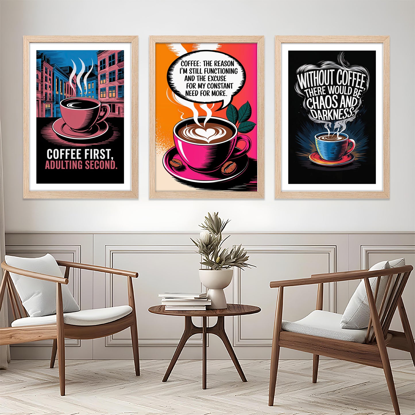 Coffee Wall Frame Set