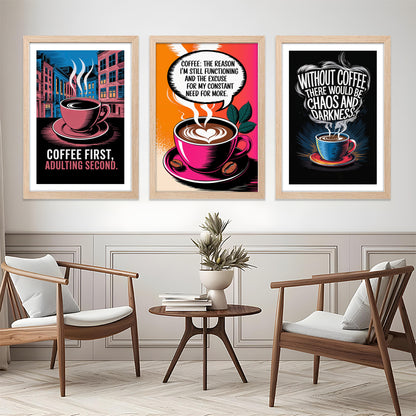 Coffee Wall Frame Set