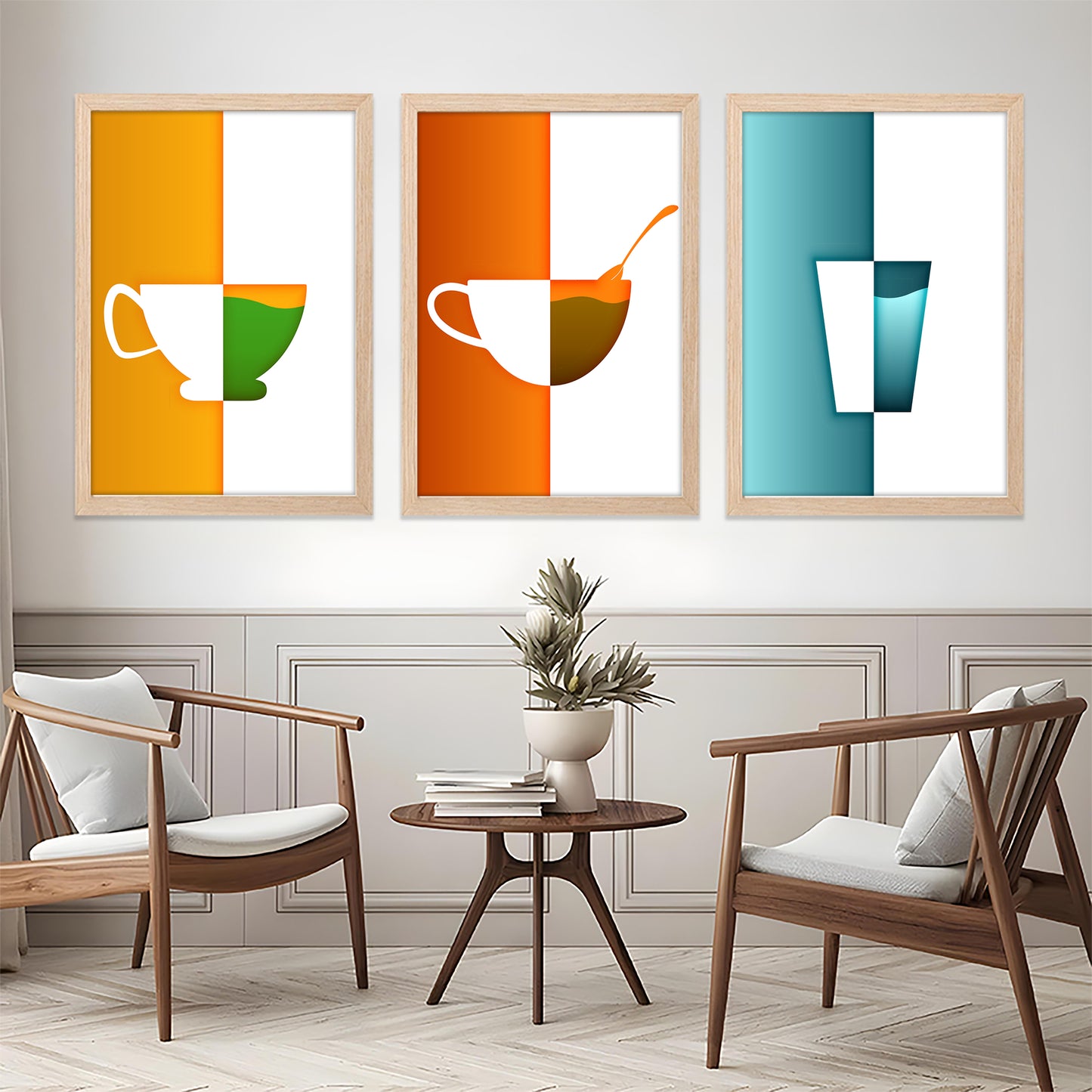 Modern Abstract Food Art Prints