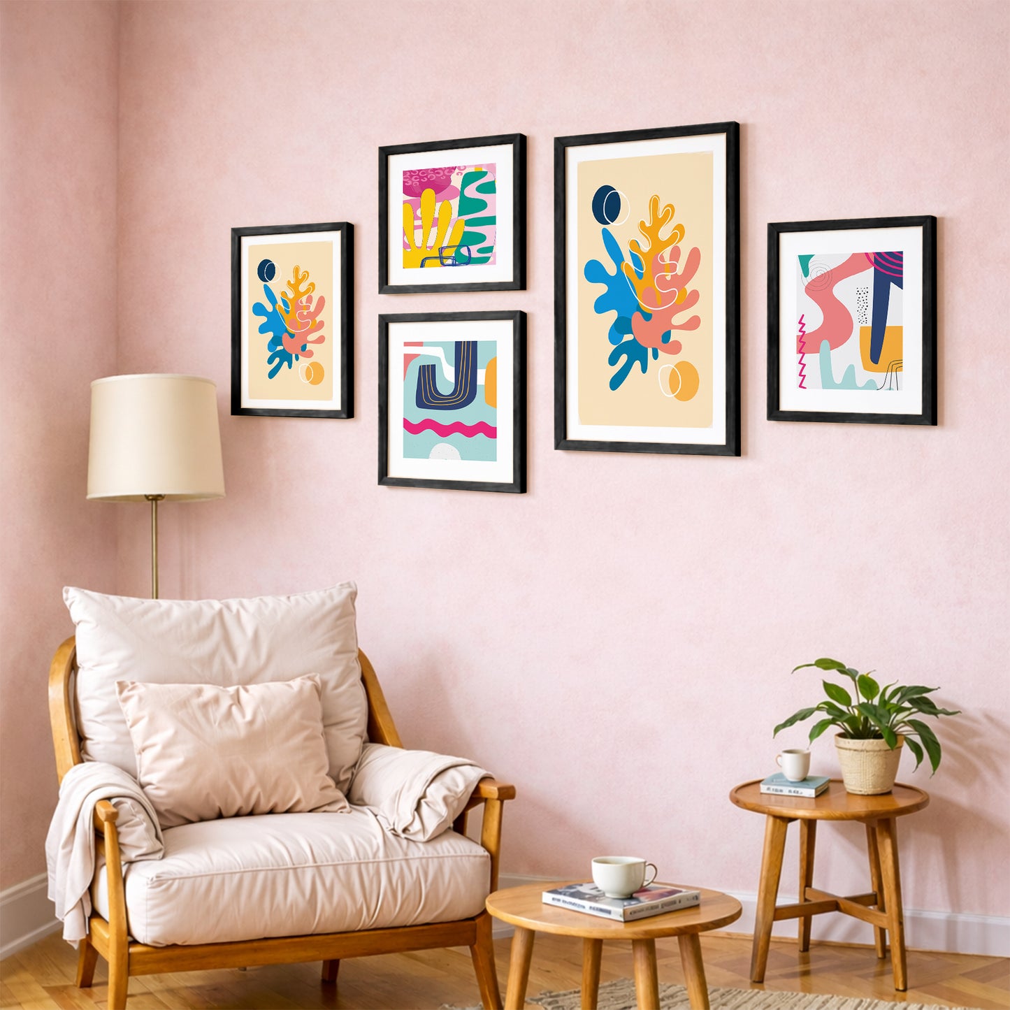 Artistic Wall Frame Set of 5