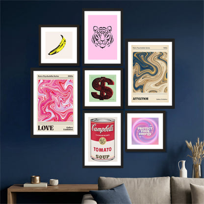 Creative Gallery Wall Set of 7