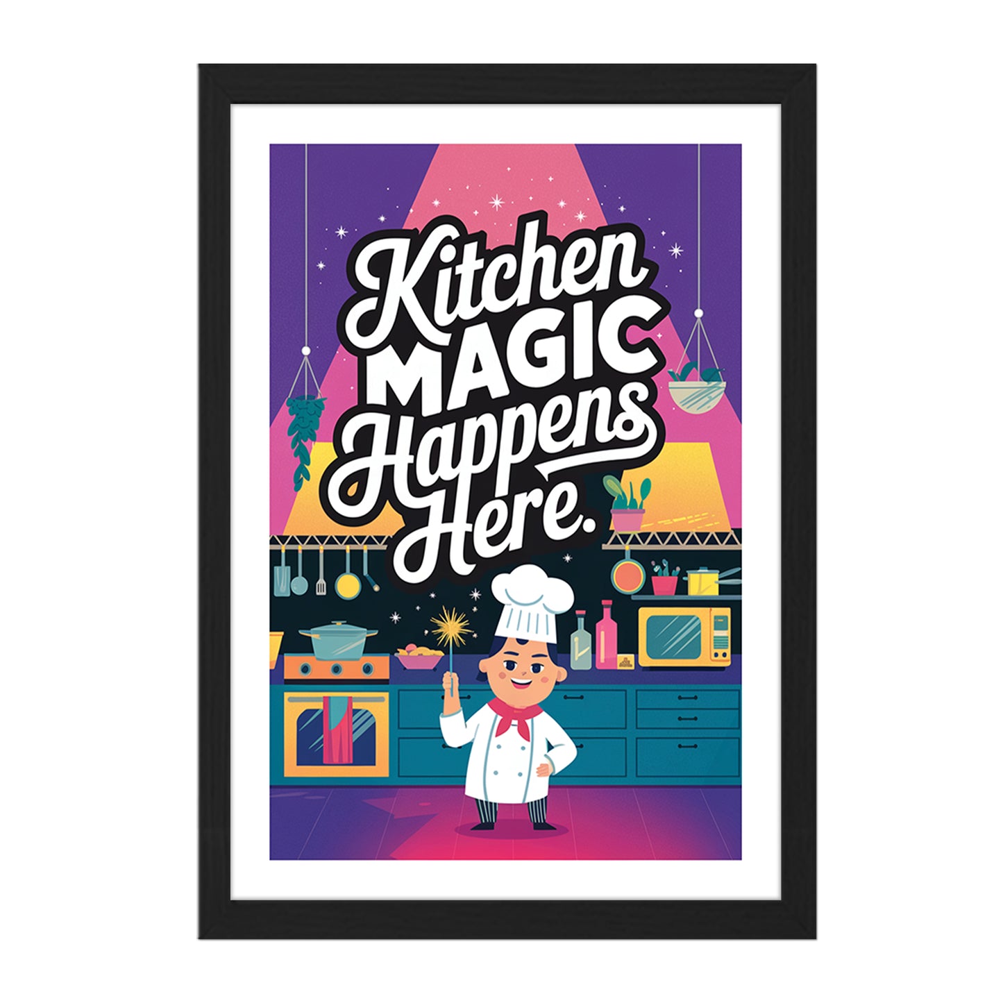 Kitchen Magic Wall Frame