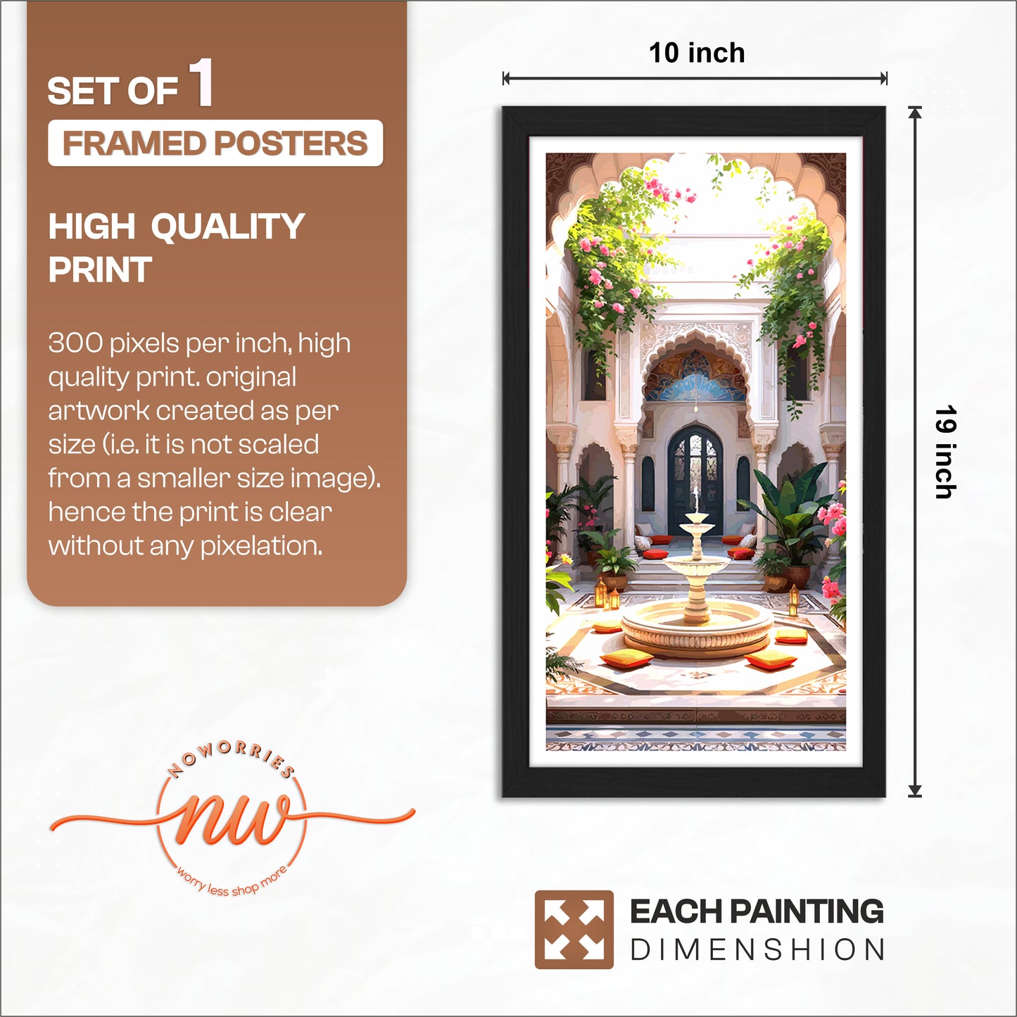 Royal Courtyard Wall Frame