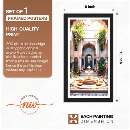 Royal Courtyard Wall Frame
