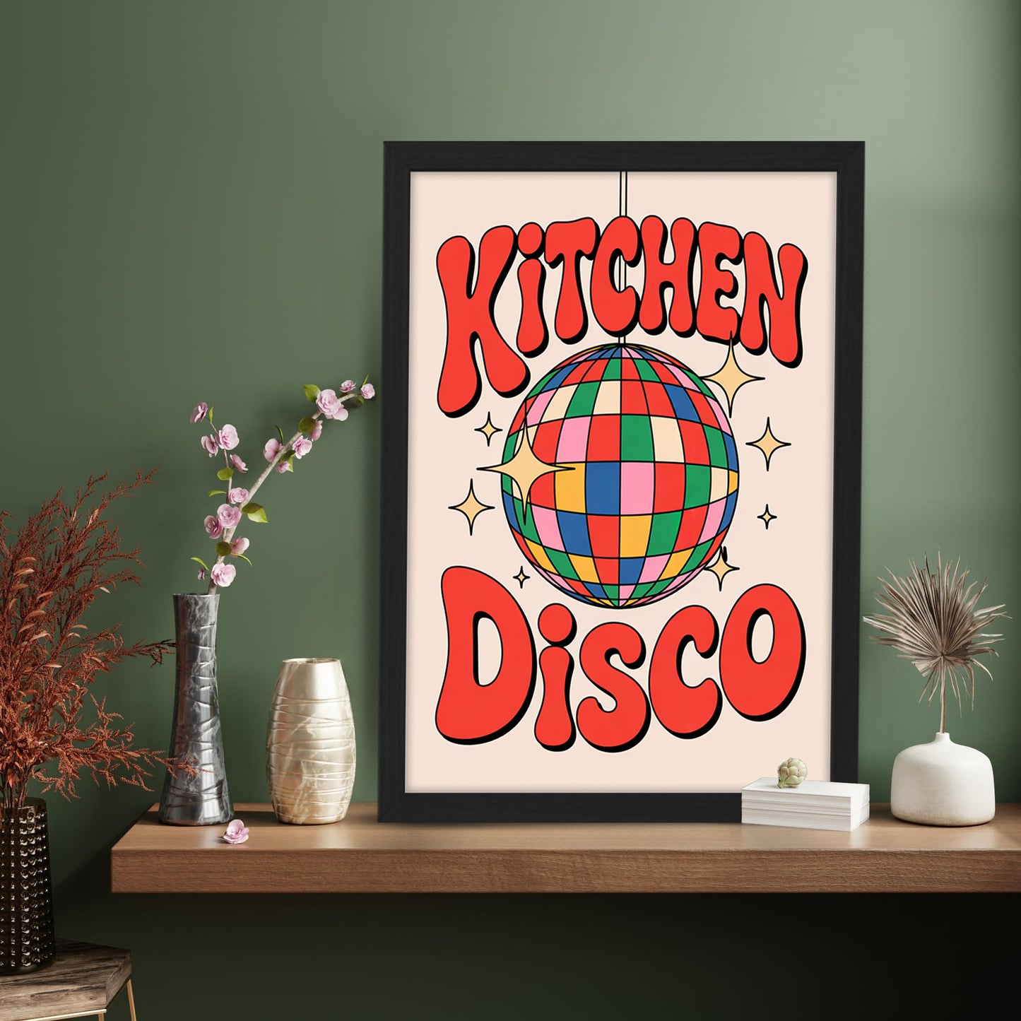 Kitchen Disco Wall Frame