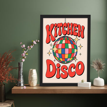 Kitchen Disco Wall Frame